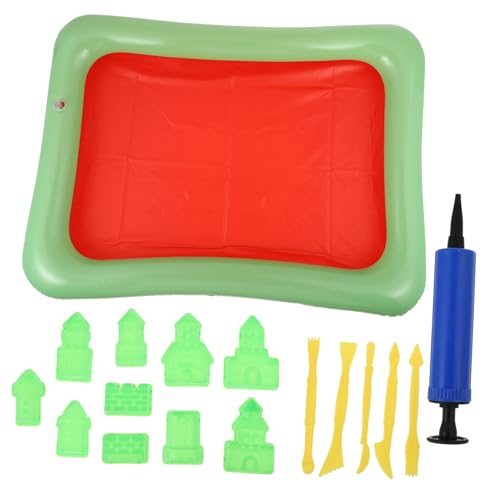 minkissy 17 Stück Teiliges Sandspielzeug Set für Förmchen Werkzeuge Aufblasbare Sandbox und Pumpe Kreatives Strandspielzeug mit Bunten Meeresmotiven für Endlosen Spielspaß Zufällige Farbe minkissy 17 Stück Teiliges Sandspielzeug Set für Förmchen Werkzeuge Aufblasbare Sandbox und Pumpe Kreatives Strandspielzeug mit Bunten Meeresmotiven für Endlosen Spielspaß Zufällige Farbe von minkissy