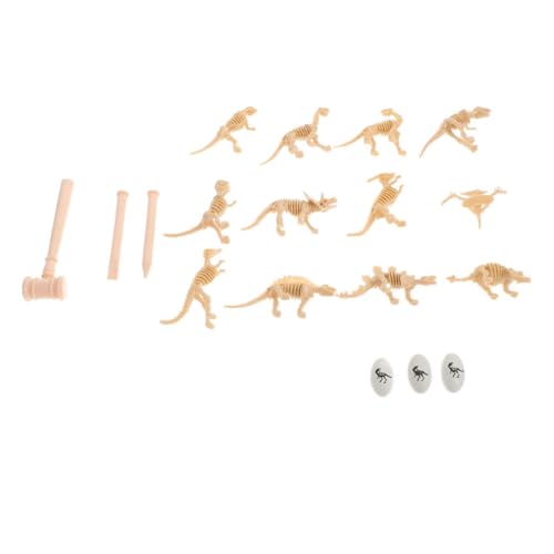 minkissy 18 Stück Teiliges Dinosaurier Skelett Set Edukative Archäologische Ausgrabung Kreative Fossilien Figuren für Lernspielzeug für Jungen und Mädchen minkissy 18 Stück Teiliges Dinosaurier Skelett Set Edukative Archäologische Ausgrabung Kreative Fossilien Figuren für Lernspielzeug für Jungen und Mädchen von minkissy