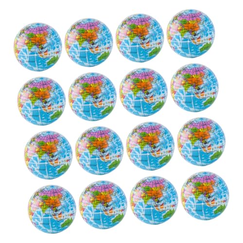 minkissy 18 Stück Teiliges PU Elastische Globe Stressbälle Weltkugel Knetspielzeug für Weiche Anti Stress Bälle zum Drücken Leichtes Decompressionsspielzeug für Büro Schule Zuhause minkissy 18 Stück Teiliges PU Elastische Globe Stressbälle Weltkugel Knetspielzeug für Weiche Anti Stress Bälle zum Drücken Leichtes Decompressionsspielzeug für Büro Schule Zuhause von minkissy