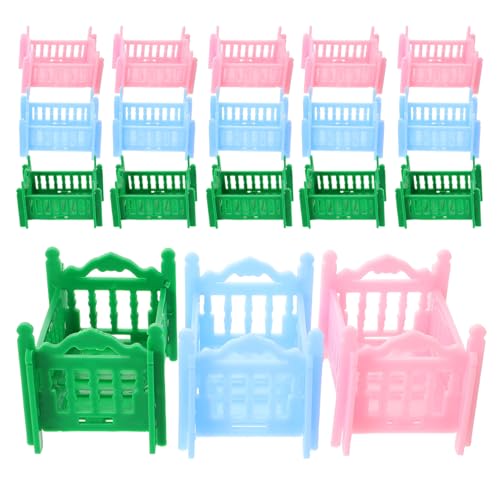 minkissy 18 Stück Teiliges Puppenhaus Möbel Set für Rollenspiele Niedliche Mini Krippe mit Lebensechten Details für Puppenhaus Dekoration minkissy 18 Stück Teiliges Puppenhaus Möbel Set für Rollenspiele Niedliche Mini Krippe mit Lebensechten Details für Puppenhaus Dekoration von minkissy
