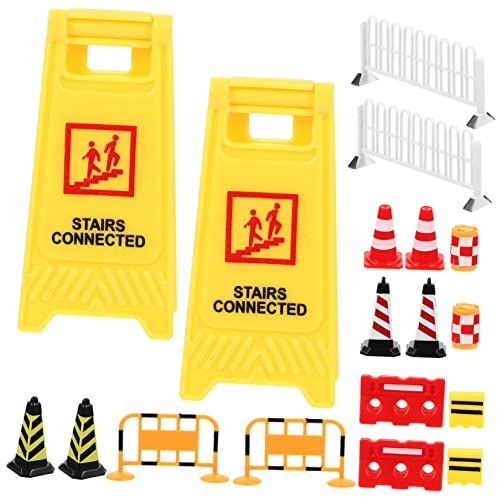 minkissy 18 Stück Teiliges Verkehrszeichen Spielset Miniatur Verkehrsschilder für Pädagogisches Lernspielzeug zur Verkehrserziehung Robuste Materialien Fördert Kreativität und minkissy 18 Stück Teiliges Verkehrszeichen Spielset Miniatur Verkehrsschilder für Pädagogisches Lernspielzeug zur Verkehrserziehung Robuste Materialien Fördert Kreativität und von minkissy