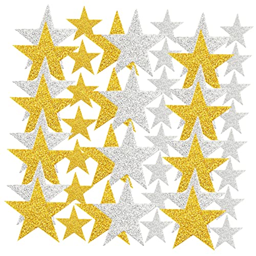minkissy 180 Stück Teiliges Glänzende Selbstklebende Eva Sternaufkleber mit Glitzereffekt Ablösbar als Lehrer Sticker für Schule Bastelprojekte Weihnachten und DIY Dekorationen minkissy 180 Stück Teiliges Glänzende Selbstklebende Eva Sternaufkleber mit Glitzereffekt Ablösbar als Lehrer Sticker für Schule Bastelprojekte Weihnachten und DIY Dekorationen von minkissy