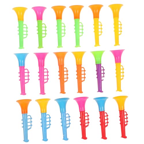 minkissy 18Stücke Mini Plastik Trompeten für Kreatives Musikinstrument für Geburtstagsfeiern Sicheres und Langlebiges mit Buntem Design für Kleine Musiker minkissy 18Stücke Mini Plastik Trompeten für Kreatives Musikinstrument für Geburtstagsfeiern Sicheres und Langlebiges mit Buntem Design für Kleine Musiker von minkissy