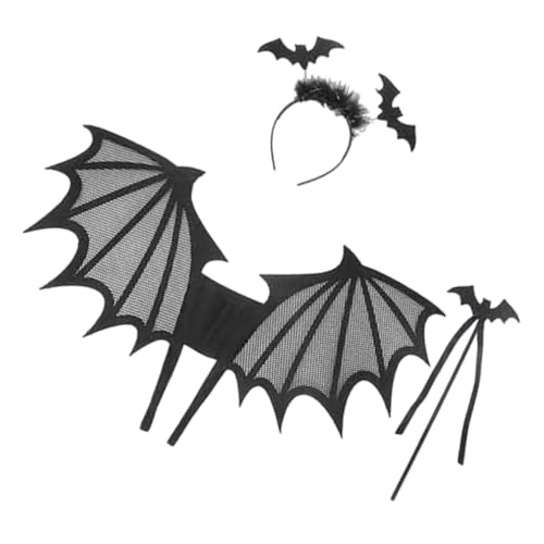 minkissy 1Satz Cosplay Set für Halloween Ausgefallenes Kostüm Zubehör mit Stirnband Tollen Effekten für Mottopartys Schulaufführungen Fotoshootings von minkissy