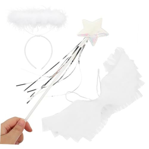 minkissy 1Satz Kostüm Für Teiliges Cosplay Outfit Mit Flügeln Heiligenschein Für Halloween Geburtstagsfeiern Tanzaufführungen minkissy 1Satz Kostüm Für Teiliges Cosplay Outfit Mit Flügeln Heiligenschein Für Halloween Geburtstagsfeiern Tanzaufführungen von minkissy