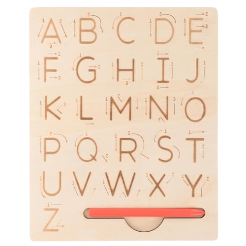 minkissy Holz Übungsbrett für Kinder Montessori Buchstaben Zahlen Nachzeichnen Doppelseitige Aktivitätstafel Lernspielzeug für Vorschulkinder Kreatives Lernen minkissy Holz Übungsbrett für Kinder Montessori Buchstaben Zahlen Nachzeichnen Doppelseitige Aktivitätstafel Lernspielzeug für Vorschulkinder Kreatives Lernen von minkissy