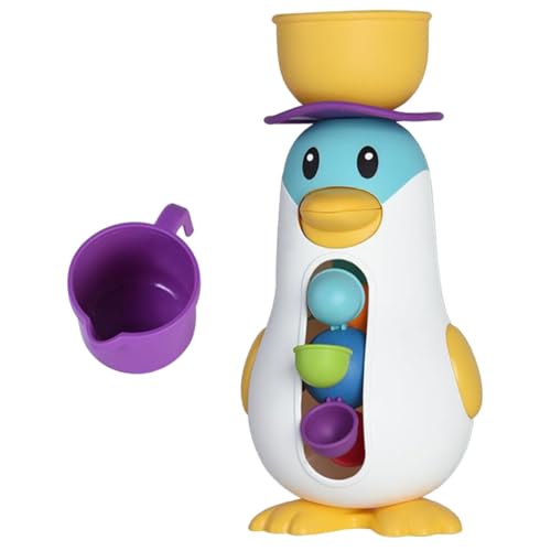 minkissy 1Satz Lustiges Badespielzeug Niedliches Pinguin Wasserrad für Langlebiges Plastik Spritzendes Duschspielzeug für Badewanne für Junge Mädchen Ab Jahr minkissy 1Satz Lustiges Badespielzeug Niedliches Pinguin Wasserrad für Langlebiges Plastik Spritzendes Duschspielzeug für Badewanne für Junge Mädchen Ab Jahr von minkissy
