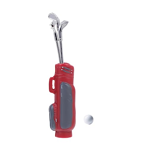 minkissy 1Satz Mini Golf Set Dekoratives für Puppenhäuser und Schläger für Tragbar und Langlebig für Indoor Dekoration von minkissy