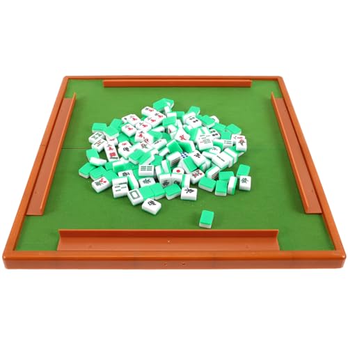 minkissy 1Satz Mini Mahjong Set mit Klarer Gravur Reisespiel für Familien und Partys Langlebig und Unterhaltsam Chinesisches Brettspiel minkissy 1Satz Mini Mahjong Set mit Klarer Gravur Reisespiel für Familien und Partys Langlebig und Unterhaltsam Chinesisches Brettspiel von minkissy
