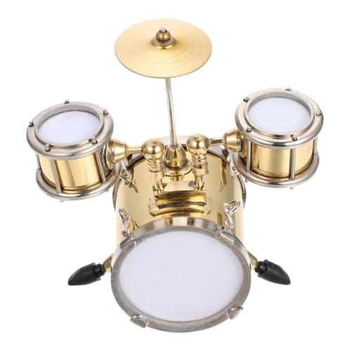 minkissy 1Satz Miniatur Holzinstrument Modellset Kreatives für Musikalität und Fantasie Dekoratives Ornament für Kinderzimmer Handgefertigte Miniatur Spielzeuge von minkissy