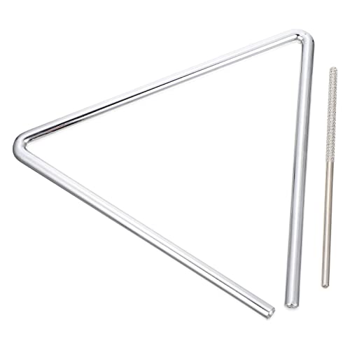 minkissy 1Satz Musikalisches Metall Dreiecksinstrument für Rhythmusspielzeug mit Schlägel Fördert Kreativität und Musikalität Hochwertiges Percussion Training für Kleine Musiker minkissy 1Satz Musikalisches Metall Dreiecksinstrument für Rhythmusspielzeug mit Schlägel Fördert Kreativität und Musikalität Hochwertiges Percussion Training für Kleine Musiker von minkissy