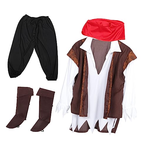 minkissy 1Satz Piratenkostüm Für Männer Cosplay Kostüm Für Halloween Karneval Für Partyleistungen Piraten Themenveranstaltungen minkissy 1Satz Piratenkostüm Für Männer Cosplay Kostüm Für Halloween Karneval Für Partyleistungen Piraten Themenveranstaltungen von minkissy