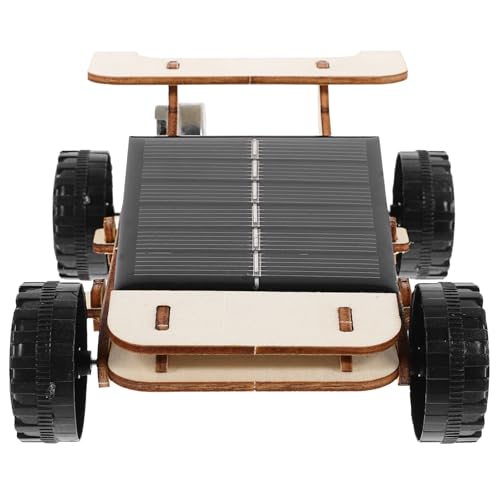 minkissy 1Satz Solarfahrzeug Modellbausatz Wissenschaftliches Experimentierspielzeug für DIY Solarauto Bauspielzeug Praktischen Fähigkeiten und Kreativem Geeignet von minkissy
