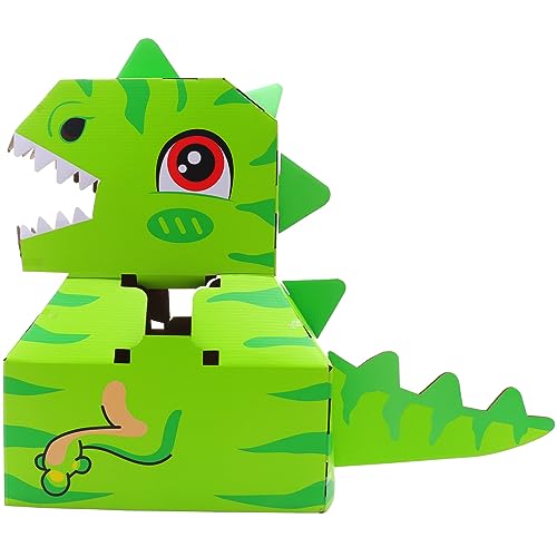 minkissy 1Satz Wearable Dinosaurier aus Pappe für Kreatives Basteln und Rollenspiel für Geburtstage und Feste von minkissy