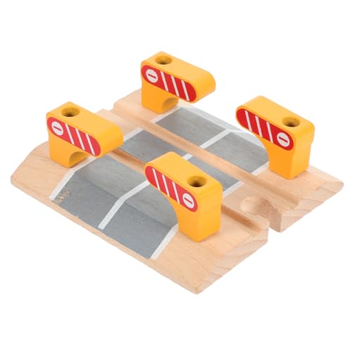 minkissy 1Stück Holz Zug Straßenblock Modell mit für Interaktives für Holzspielzeug Eisenbahnen minkissy 1Stück Holz Zug Straßenblock Modell mit für Interaktives für Holzspielzeug Eisenbahnen von minkissy
