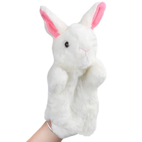minkissy 1Stück Plüsch Handpuppe Weißes Kaninchen Geschichtenpuppen für Interaktives für Fördert Fantasie und Kommunikation für Eltern Junge Mädchen Aktivitäten minkissy 1Stück Plüsch Handpuppe Weißes Kaninchen Geschichtenpuppen für Interaktives für Fördert Fantasie und Kommunikation für Eltern Junge Mädchen Aktivitäten von minkissy
