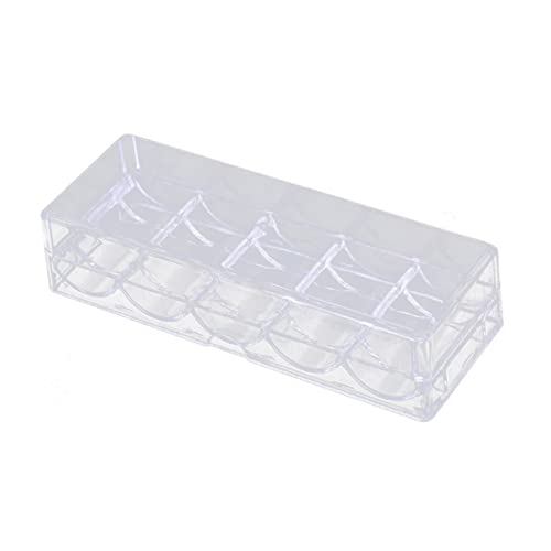 minkissy 1Stück Poker Chips Organizer aus Acryl Stilvolle Chips Aufbewahrungsbox für Chips mit Deckel Große Kapazität und Kratzfest für Zuhause minkissy 1Stück Poker Chips Organizer aus Acryl Stilvolle Chips Aufbewahrungsbox für Chips mit Deckel Große Kapazität und Kratzfest für Zuhause von minkissy