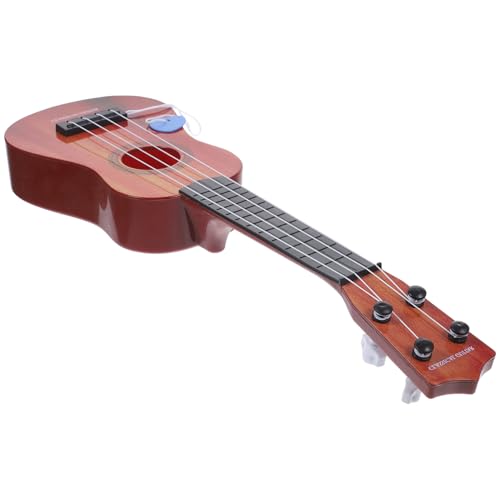 minkissy 1Stück Ukulele Gitarre für Anfänger Musikinstrument Umweltfreundliches Material Perfektes für Jungen und Mädchen Kreatives Musikspielzeug von minkissy