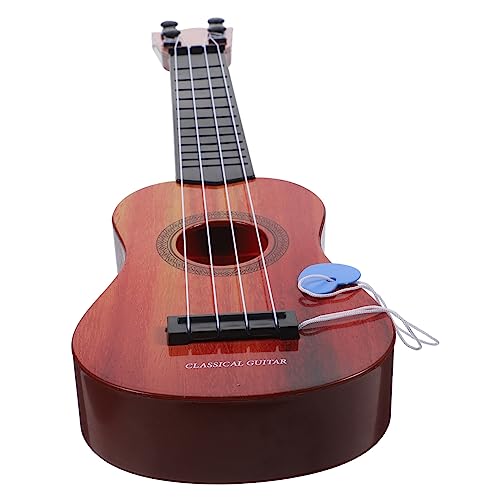 minkissy 1Stück Ukulele Musikinstrument aus Umweltfreundlichem Gitarre für Anfänger Musikalischen Entwicklung von Jungen und Mädchen von minkissy