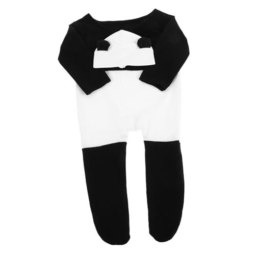 minkissy 1satz Neugeborenes Panda Kostümset Für Fotoshootings Teiliges Outfit Mit Fußanzug Und Mütze Für Babyfotografie Und Anlässe Wie Shower Unisex Weichem Und Atmungsaktivem minkissy 1satz Neugeborenes Panda Kostümset Für Fotoshootings Teiliges Outfit Mit Fußanzug Und Mütze Für Babyfotografie Und Anlässe Wie Shower Unisex Weichem Und Atmungsaktivem von minkissy