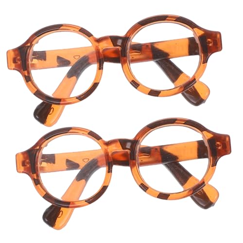 minkissy 2 Paare Mini Puppenbrille im Auffällige Sonnenbrillen für Puppen für Ankleiden von Puppen und Rollenspiele minkissy 2 Paare Mini Puppenbrille im Auffällige Sonnenbrillen für Puppen für Ankleiden von Puppen und Rollenspiele von minkissy