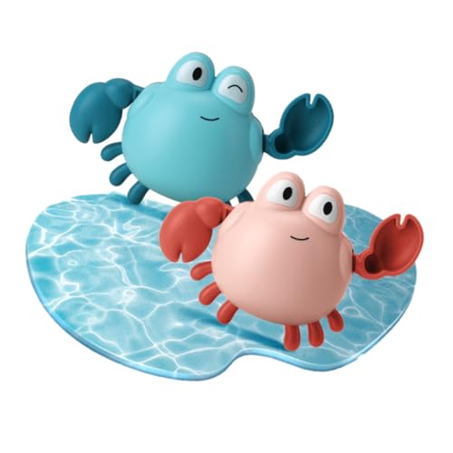 minkissy 2 STÜCK Aufzieh Badespielzeug für Lustige für Badewanne Fördert Spielspaß Beim Baden Zufällige Farben Zufällige Farbe Zufällige Farbe von minkissy