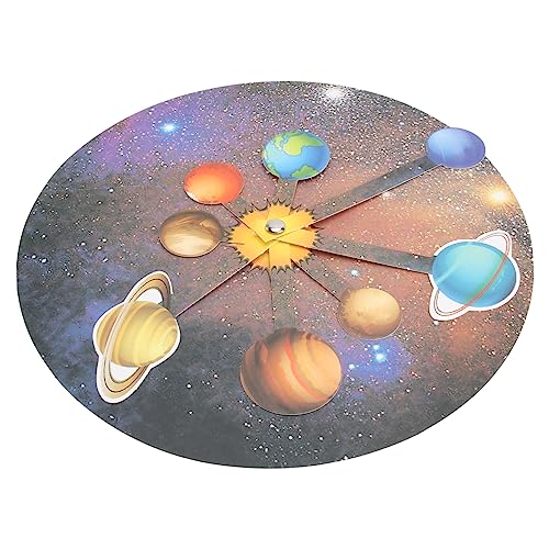 minkissy 2 Sätze DIY Papier Planetenmodell Bastelset für Handgemachtes Sonnensystem Ornament Einfache Montage Kreatives Lernspielzeug Dekoratives Bastelmaterial für Zuhause und Schule von minkissy