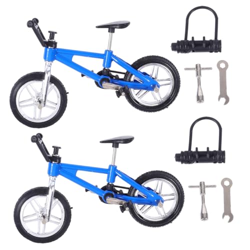 minkissy 2 Sätze Finger Fahrrad Modell aus für Erwachsene Desktop Deko und Stressabbau Geeignet als Geburtstagsgeschenk für Jungen und Mädchen minkissy 2 Sätze Finger Fahrrad Modell aus für Erwachsene Desktop Deko und Stressabbau Geeignet als Geburtstagsgeschenk für Jungen und Mädchen von minkissy