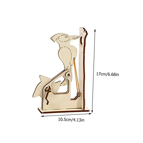 minkissy 2 Sätze Holzpuzzle Teilig DIY Puzzle für Edukatives Holzspielzeug Handwerkliches Bastelset Hand Auge Koordination und Kreativität für Jungen und Mädchen von minkissy