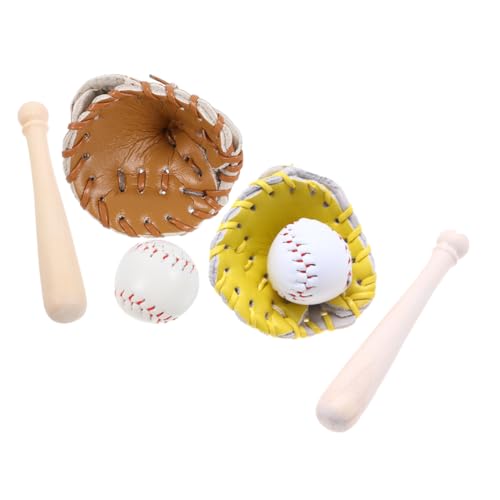 minkissy 2 Sätze Mini Baseball und Softball Modelle Teilig Realistische Sportspielzeug für Robustes Outdoor Pädagogisch Detailreich für Puppenhaus und Sportszenen minkissy 2 Sätze Mini Baseball und Softball Modelle Teilig Realistische Sportspielzeug für Robustes Outdoor Pädagogisch Detailreich für Puppenhaus und Sportszenen von minkissy
