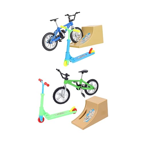 minkissy 2 Sätze Mini Finger Skateboard Tragbares Tischspielzeug aus Aluminiumlegierung und Kunststoff Klappbare Finger Scooter Rampe Stressabbau und Kreatives Fingerspiel für Erwachsene minkissy 2 Sätze Mini Finger Skateboard Tragbares Tischspielzeug aus Aluminiumlegierung und Kunststoff Klappbare Finger Scooter Rampe Stressabbau und Kreatives Fingerspiel für Erwachsene von minkissy