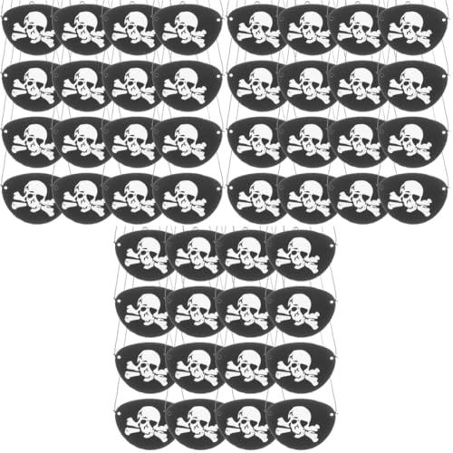 minkissy 2 Sätze -augenklappe Maske Gefälschte Augenklappe Halloween Schminke Halloween Make up Schnapsgläser Party-cosplay-augenklappe Piraten-augenabdeckungen Black 24 Stück * 2 minkissy 2 Sätze -augenklappe Maske Gefälschte Augenklappe Halloween Schminke Halloween Make up Schnapsgläser Party-cosplay-augenklappe Piraten-augenabdeckungen Black 24 Stück * 2 von minkissy