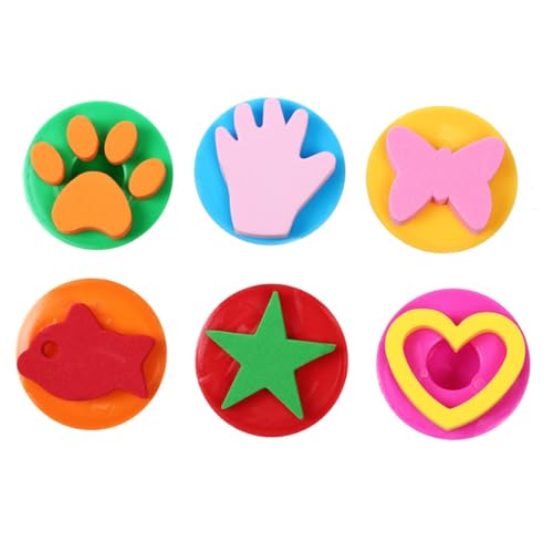 minkissy 2 Satz DIY Graffiti Stamper Teiliges Stempelset mit Lustigen Mustern für Sicheres und Bastelspielzeug für Jungen und Mädchen Zufällige Farben Kreatives Zeichnen Zufällige Farbe minkissy 2 Satz DIY Graffiti Stamper Teiliges Stempelset mit Lustigen Mustern für Sicheres und Bastelspielzeug für Jungen und Mädchen Zufällige Farben Kreatives Zeichnen Zufällige Farbe von minkissy