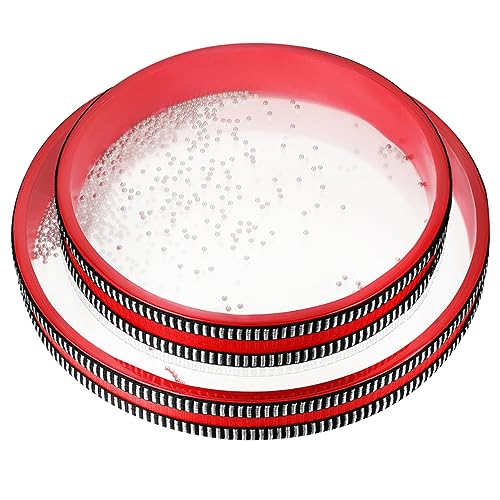 minkissy 2 Stck Teiliges Metallperlen Wellentrommeln für Schlaginstrumente mit Wellengeräuschen Langlebige Trommeln aus Robustem Material Pädagogisches Musikspielzeug für Jungen und von minkissy