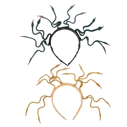minkissy 2 Stück Ägyptischer Kopfschmuck Ägyptische Krone Schwarze Medusa Kopfschmuck Ägyptisches Stirnband Für Frauen Halloween Haarreif minkissy 2 Stück Ägyptischer Kopfschmuck Ägyptische Krone Schwarze Medusa Kopfschmuck Ägyptisches Stirnband Für Frauen Halloween Haarreif von minkissy