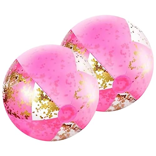 minkissy 2 Stück Aufblasbare Glitter Wasserbälle Große Strand und Spielzeuge für Sommerpartys Bunte Dekoration und Interaktives Spiel für Erwachsene minkissy 2 Stück Aufblasbare Glitter Wasserbälle Große Strand und Spielzeuge für Sommerpartys Bunte Dekoration und Interaktives Spiel für Erwachsene von minkissy