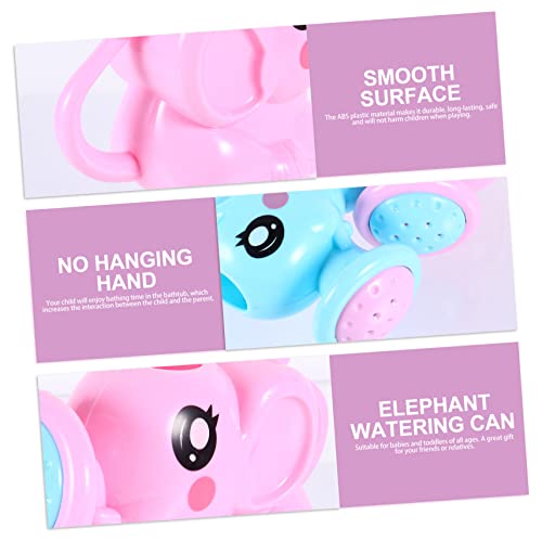 minkissy 2 Stück Badespielzeug Elefant Gießkanne aus Sicherem Abs Kunststoff Robustes Wasserspielzeug für Badewanne und Pool Bunte Bade Gießkannen in Blau und Fördert Kreativität und minkissy 2 Stück Badespielzeug Elefant Gießkanne aus Sicherem Abs Kunststoff Robustes Wasserspielzeug für Badewanne und Pool Bunte Bade Gießkannen in Blau und Fördert Kreativität und von minkissy