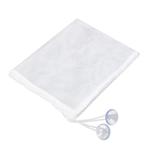 minkissy 2 Stück Badewannen Aufbewahrungstasche Hängende Mesh Saugnapf Tasche für Organizer für Badewannenspielzeug Weiß minkissy 2 Stück Badewannen Aufbewahrungstasche Hängende Mesh Saugnapf Tasche für Organizer für Badewannenspielzeug Weiß von minkissy