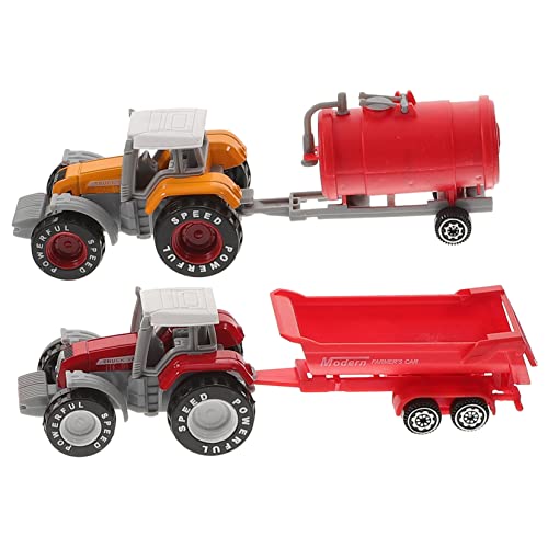 minkissy 2 Stück Bauernhof Realistisches Inertia Modell aus Robustem Kunststoff für Fördert Kreativität und Motorik für Drinnen und Draußen von minkissy