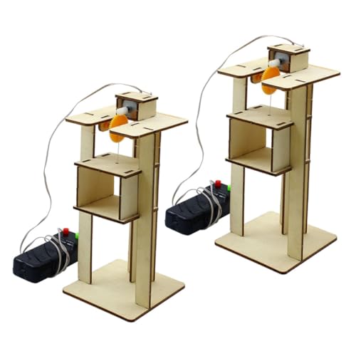 minkissy 2 Stück DIY Holzspielzeug Elevatoren Teiliges Pädagogisches für Wissenschafts Experimentier Kit Fördert Kreativität und Logisches für Junge Bastler minkissy 2 Stück DIY Holzspielzeug Elevatoren Teiliges Pädagogisches für Wissenschafts Experimentier Kit Fördert Kreativität und Logisches für Junge Bastler von minkissy