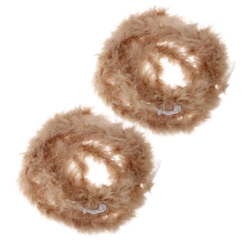 minkissy 2 Stück Dekorative Für Federstreifen Pflaumenboas Federboa Anziehen Flauschige Boa Kostüm Fell Truthahnfederboa Bunt Party Truthahnfedern Light Brown minkissy 2 Stück Dekorative Für Federstreifen Pflaumenboas Federboa Anziehen Flauschige Boa Kostüm Fell Truthahnfederboa Bunt Party Truthahnfedern Light Brown von minkissy