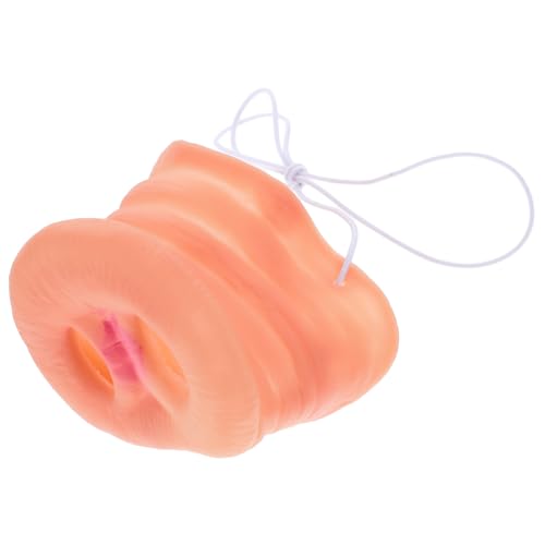 minkissy 2 Stück Elastische Gummiband Schweinenase Maske Realistische Tiernasen Kostüm für Erwachsene und Leichte Halloween und Party Verkleidung Lustiges Cosplay Zubehör von minkissy