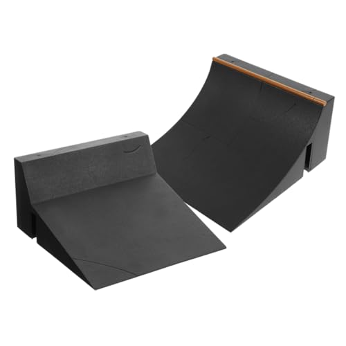 minkissy 2 Stück Finger Skateboard Ramp Teiliges aus Robustem Miniatur Skatepark Zubehör Strapazierfähige Parkrampe für Finger Skateboards für Sammler minkissy 2 Stück Finger Skateboard Ramp Teiliges aus Robustem Miniatur Skatepark Zubehör Strapazierfähige Parkrampe für Finger Skateboards für Sammler von minkissy