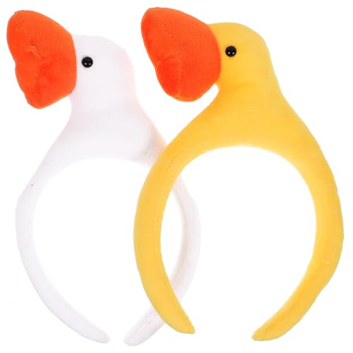 minkissy Niedliches Tier-stirnband Für Frauen Und Mädchen Halloween-party Haar-accessoires Cosplay Gans von minkissy