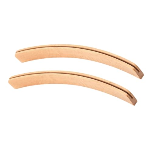 minkissy 2 Stück Gebogener Holz Spielkartenhalter Stabiles Design Vielseitig Passend Für Verschiedene Kartengrößen Eleganter Kartenständer Für Poker Und Kartenspiele von minkissy