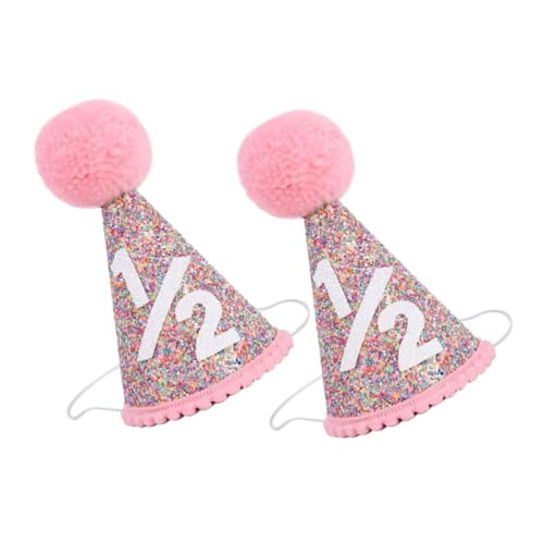 minkissy 2 Stück Glitzer Geburtstagskrone Hut Stirnband für Foto Requisiten für Halbgeburtstagsfeiern und Unvergessliche minkissy 2 Stück Glitzer Geburtstagskrone Hut Stirnband für Foto Requisiten für Halbgeburtstagsfeiern und Unvergessliche von minkissy