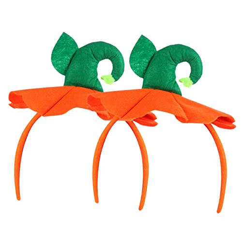 minkissy 2 Stück Halloween Kürbis Haarband Lustiges Cosplay Zubehör für Kostümparty Hochwertige Verarbeitung für Halloween Feiern und Maskeraden minkissy 2 Stück Halloween Kürbis Haarband Lustiges Cosplay Zubehör für Kostümparty Hochwertige Verarbeitung für Halloween Feiern und Maskeraden von minkissy