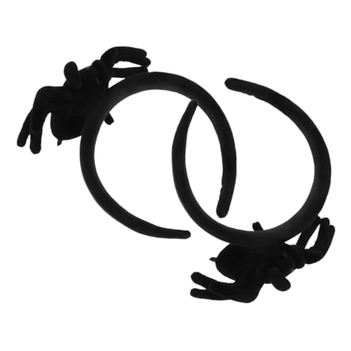 minkissy 2 Stück Halloween Kuscheltier Spinne Haarreif Weicher Plüsch Kopfschmuck für Cosplay Gruselige Party Stirnbänder mit Feiner Verarbeitung Vielseitig für Karneval und Maskerade minkissy 2 Stück Halloween Kuscheltier Spinne Haarreif Weicher Plüsch Kopfschmuck für Cosplay Gruselige Party Stirnbänder mit Feiner Verarbeitung Vielseitig für Karneval und Maskerade von minkissy