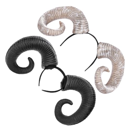 minkissy 2 Stück Halloween Ox Horn Haarreif Leichtes Cosplay Zubehör für Kostümpartys Komfortable Kopfbedeckung mit Feiner Verarbeitung für Fotos und minkissy 2 Stück Halloween Ox Horn Haarreif Leichtes Cosplay Zubehör für Kostümpartys Komfortable Kopfbedeckung mit Feiner Verarbeitung für Fotos und von minkissy