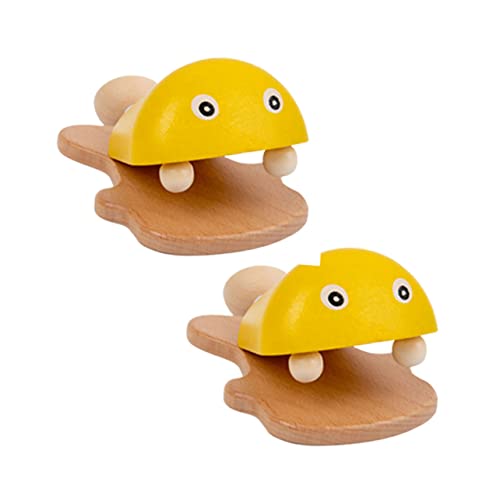 minkissy 2 Stück Holz Kastagnetten Fischform Musikinstrument für Pädagogisches Instrument Musik und Kreativität für Vorschule und Zuhause minkissy 2 Stück Holz Kastagnetten Fischform Musikinstrument für Pädagogisches Instrument Musik und Kreativität für Vorschule und Zuhause von minkissy